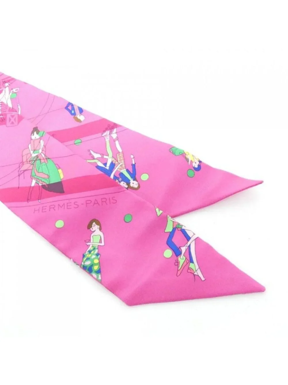 ★SOLD★ Hermes Ex Libris les Parisienne Scarf - Picture 2 of 3